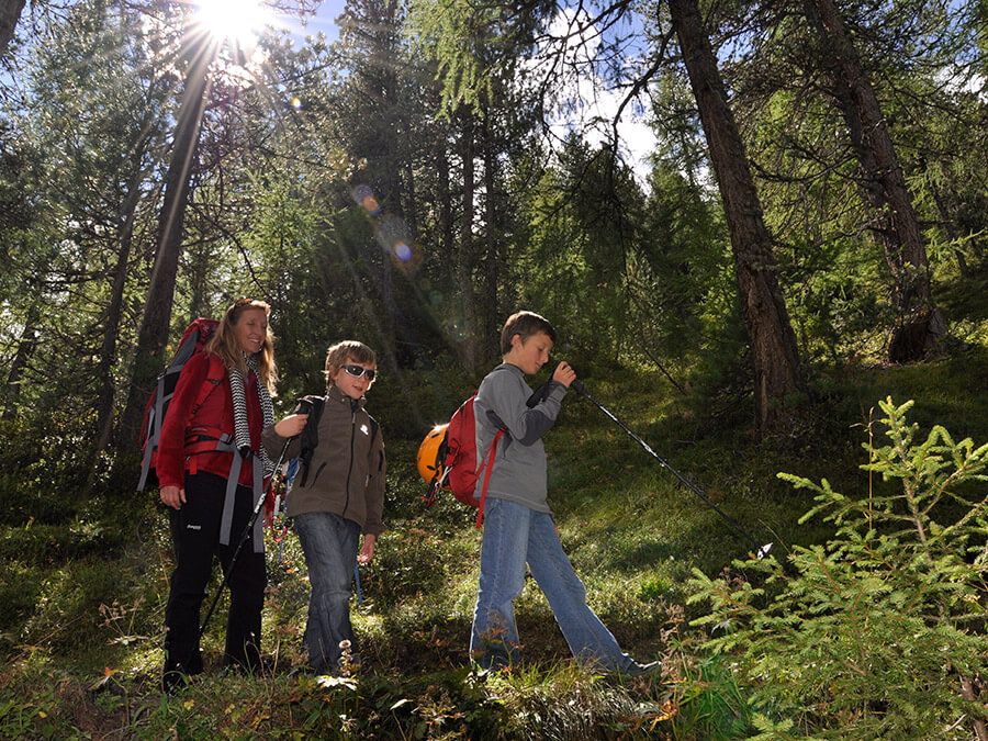 Wandern mit der Familie